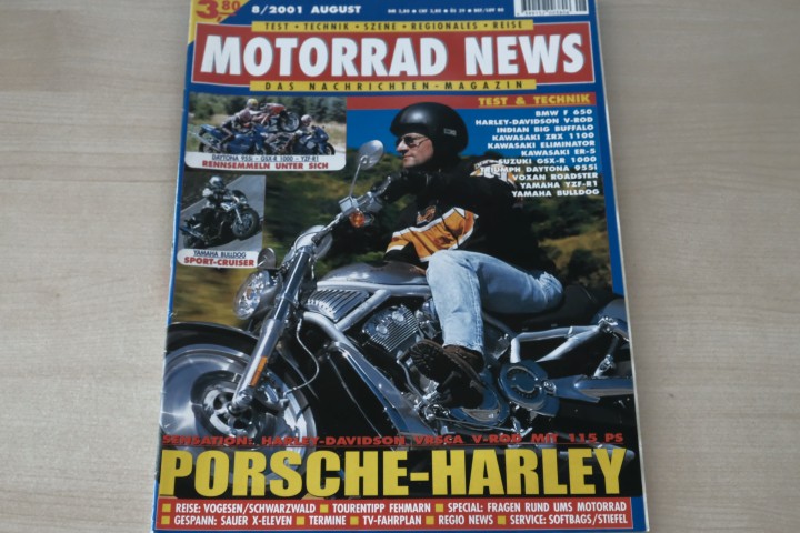 Motorrad News 08/2001